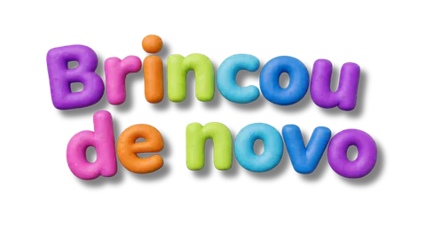 Brincou de novo
